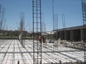 ok El piso de salas de operaciones