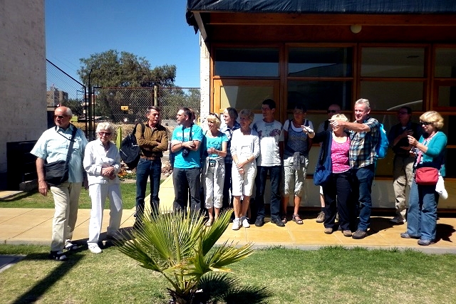 Visit of a group of Dutch tourists (FOX)Visita de un grupo de turistas holandeses (FOX)Bezoek van een groep Nederlandse toeristen (FOX)