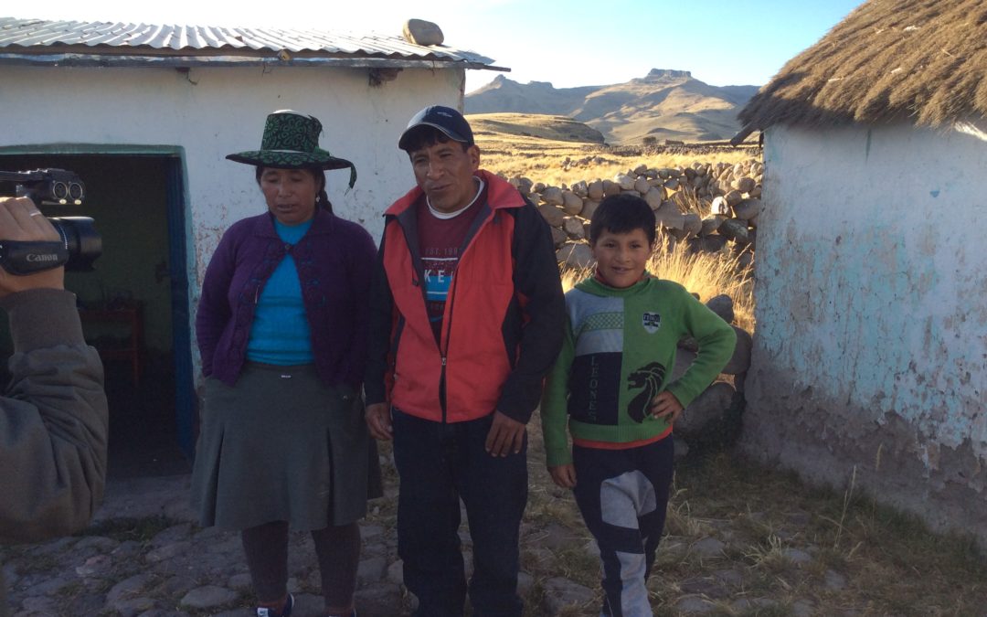 Op huisbezoek in Espinar (provincie Cusco)
