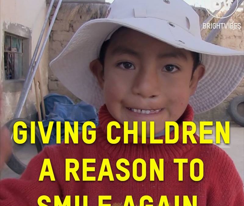 Peruaanse kinderen kunnen weer lachen!