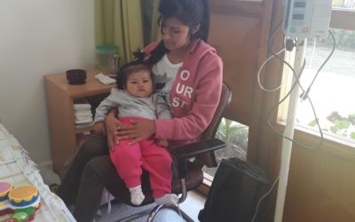 Abigail en Milagros, twee spinabifidapatientjes