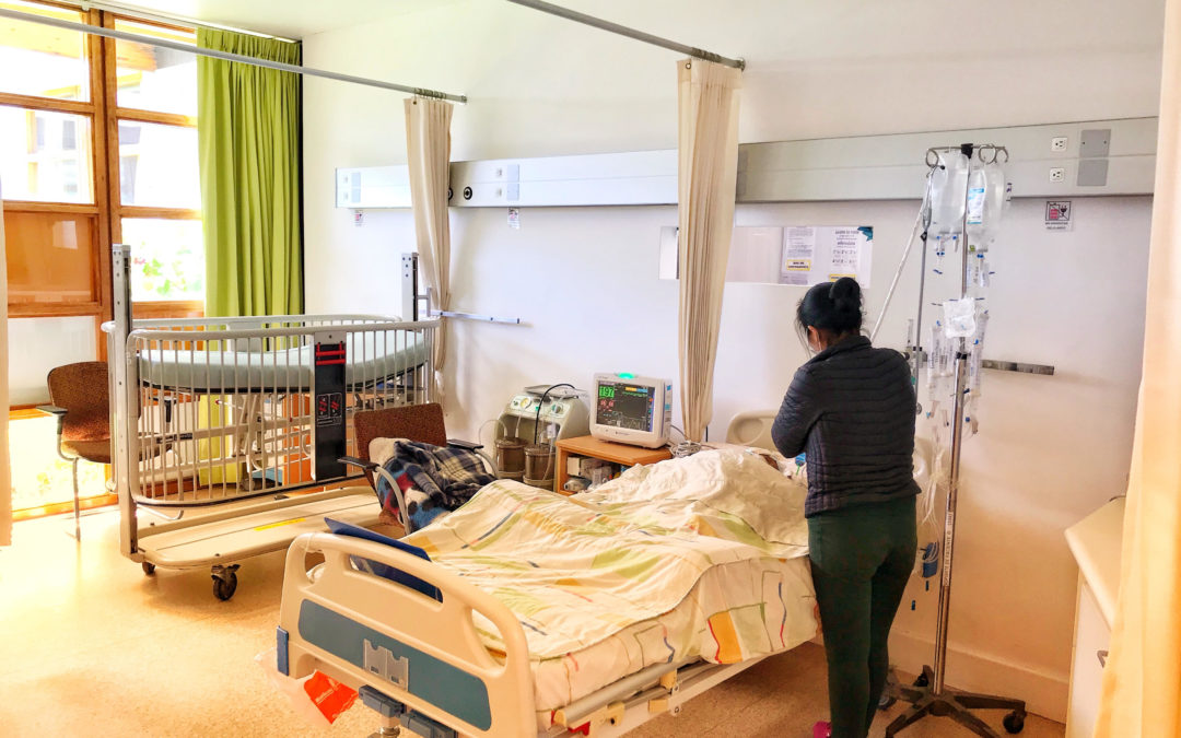 Kinderafdeling van het Hospital General nu in ons ziekenhuis