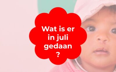 Wat is er gedaan in juli?