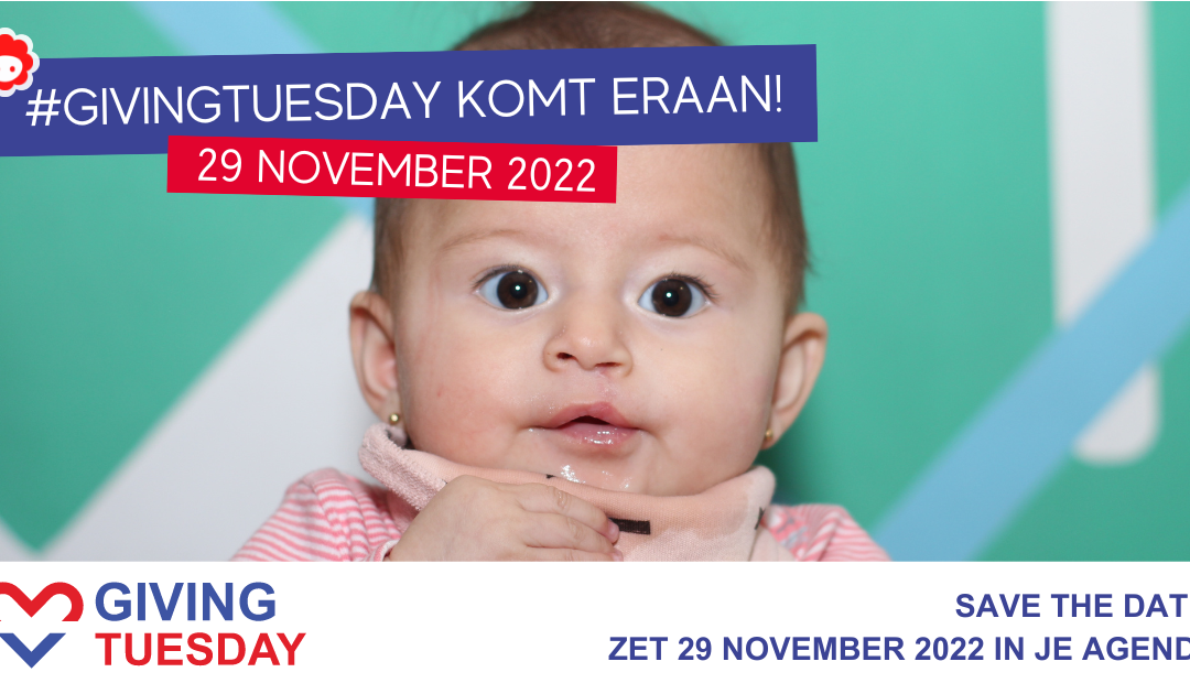 Onze #GivingTuesday campagne “Samen voor een glimlach”