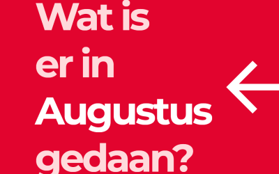 Wat is er in Augustus gedaan?