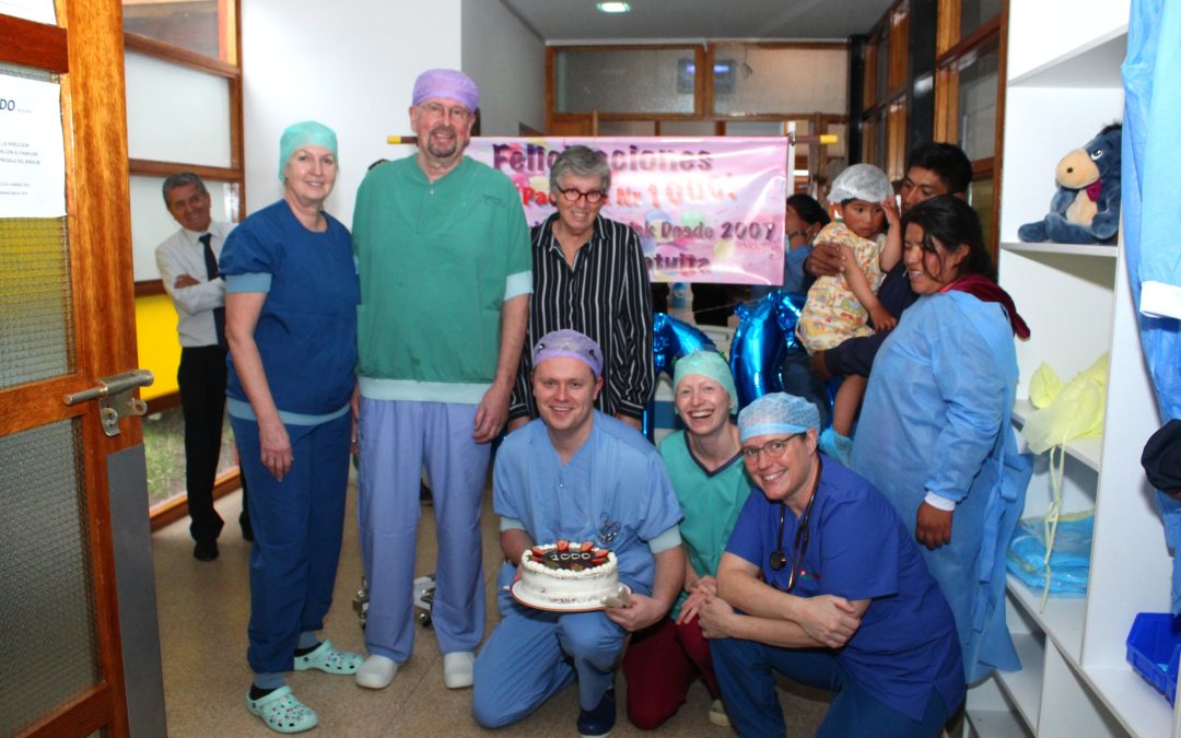 Dr.Reinier van Twisk opereerde zijn 1000e patient!
